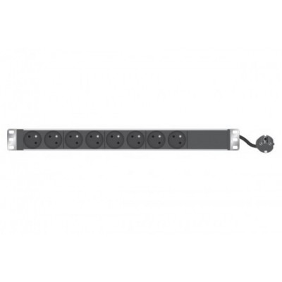 Multiprise 8 prises 19" bandeau