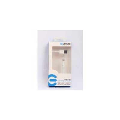 Cable Lightning eSTUFF blanc - 2m