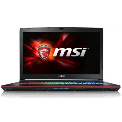 Portable MSI GE72 6QD(ApP)006FR I7-6700HQ/17.3"/16G/1T/128G/GTX960/10/NOIR/1*o