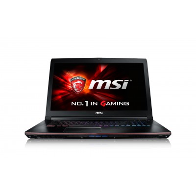 Portable MSI GE72 2QC(Apache)-232FR I7-5700HQ/17.3"/8G/1T/GTX960M/W10/NOIR***