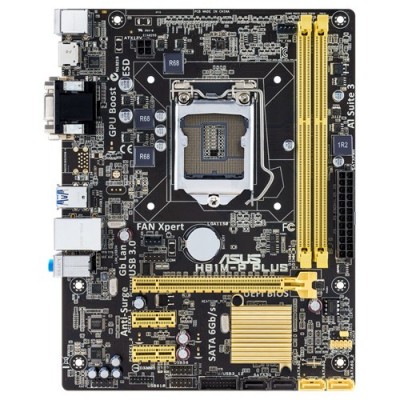 CM Asus H81M-P PLUS S1150 H81 MATX SND+GLN+U3 SATA6GB/S DDR [3928683]