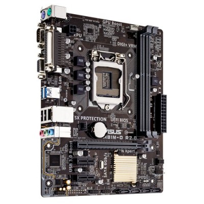 CM Asus H81M-D R2.0 S1150 H81 MATX VGA+SND+GLN+U3 SATA 6GB/ [3928709]