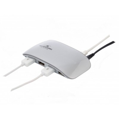 Hub USB 7 ports USB2.0/Avec alim -Silver [3928784]