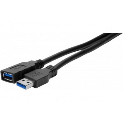 Rallonge éco USB 3.0 A / A noire - 1 m