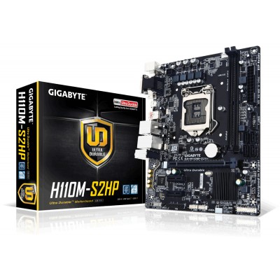 CM GIGABYTE H110M-S2HP DDR4/(Ci7/i5/i3)/ LGA1151/2DDR4/M-AT [3928887]