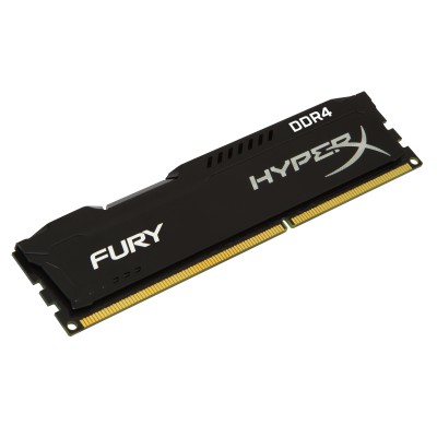 Memoire KINGSTON 8GB HyperX FURY Black 2666MHz DDR4 Non-ECC [3928933]
