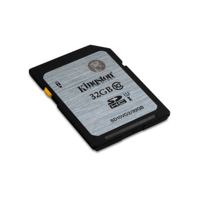 Mémoire SDHC 32GB KINGSTON Class10 UHS-I 45MB/s Read Flash [3928936]