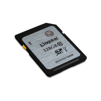 Mémoire SDXC 128GB Kingston Class10 UHS-I 45MB/s 45MB/s Re [3928937]