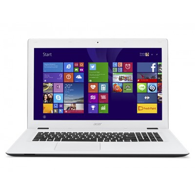 Portable Acer ASPIRE E5-772-342S I3-5005U 1T 4G 17.3" DVDRW Win10 Noir/Blanc 