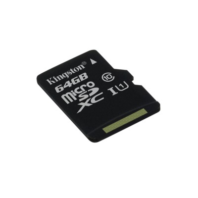 Mémoire Micro SDHC 64GB Kingston Class 10 UHS-I  [3929222]