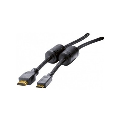Cordon mini HDMI vers HDMI haute vitesse 1 50m HQ [3929315]