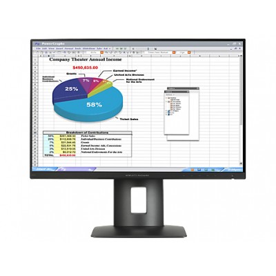 Ecran LED 24" HP 24N IPS DP/HDMI/DVI 1000:1 300CD/CM 178H/1 [3929384]