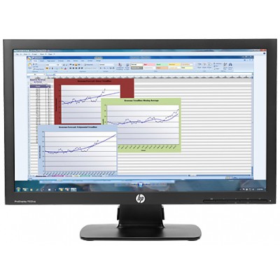 Ecran LED 21,5" HP P222VA ANALOG/DP TCO 3000:1 250CD/CM 178H/178V 8MS   