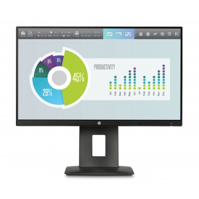Ecran LED 21,5" HP Z22N IPS ANA/DP/DVI 1000:1 250CD/CM 178H/178V 8MS 