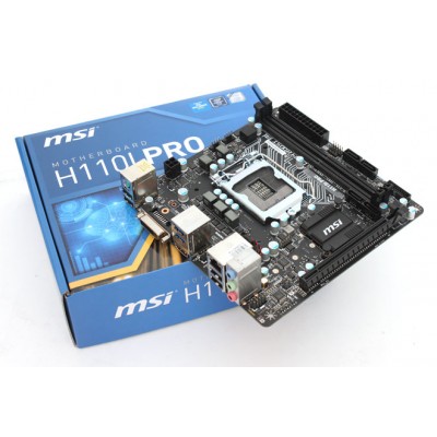 CM MSI H110I PRO H110/LGA1151/2DDR4/USB2.0/HDMI/DVI/MINI-IT [3929510]