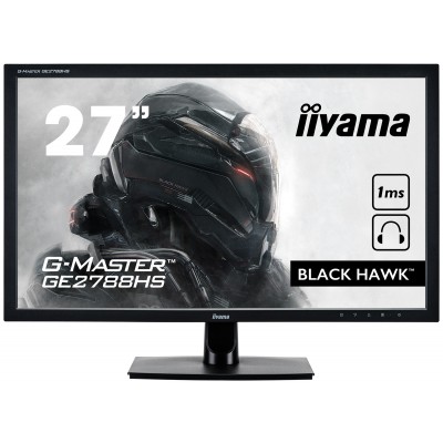 Ecran LED 27'' IIYAMA GE2788HS-B1 1920X1080 16:9 1MS 1000:1 VGA/HDMI/DVI      