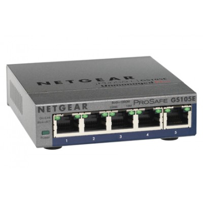 Netgear ProSafe GS105PE 5 Ports