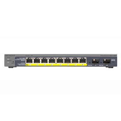 Switch Netgear GS110TP 8 Ports PoE Gérable 2xSlots 10/100/ [3929778]