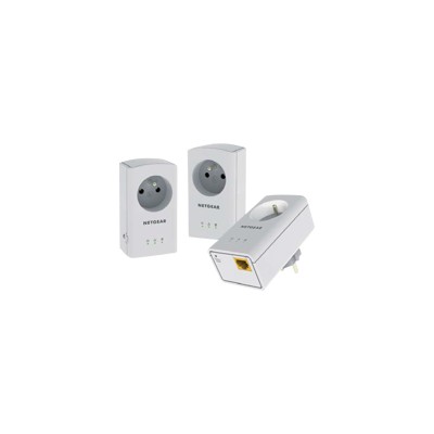 CPL Netgear XAVT5421 Pack de 3 500Mbit/s PowerLine - HomePlug AV+ 