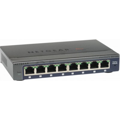 Netgear ProSafe Plus GS108E 8 Ports