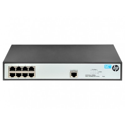Commutateur Ethernet HP 1620-8G 8 Ports administrables - 8 x Ports réseau (RJ-45) - 10/100/1000Base-