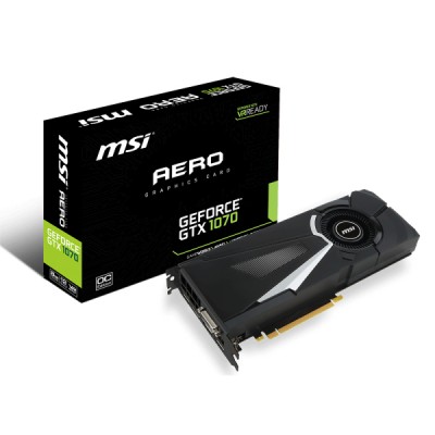 MSI GeForce GTX 1070 AERO 8G OC [3929937]