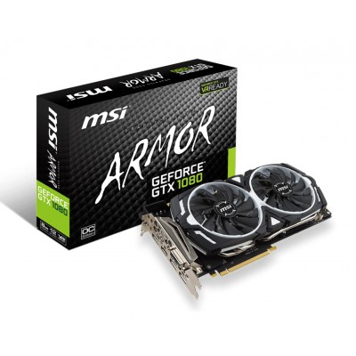 MSI GeForce GTX 1080 ARMOR 8G OC [3929938]
