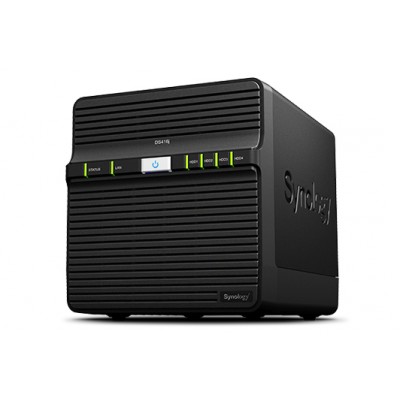 Synology DS416j Boîtier NAS pour 4 DD 3.5/2.5p 1.3GHz DCor [3929980]