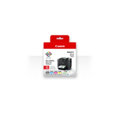 Canon PGI-2500XL C/M/Y/BK - pack de 4 - noir  jaune  cyan   [3930147]