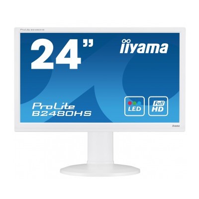 Ecran LED 24" IIYAMA Prolite B2480HS-W2