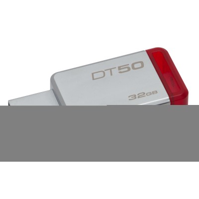 Clé USB Kingston 32GB USB3.0 DataTraveler50 Metal/Rouge [3930290]