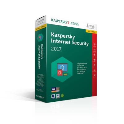 Mise à Jour  Kaspersky Internet Security 2017 3p/1an 