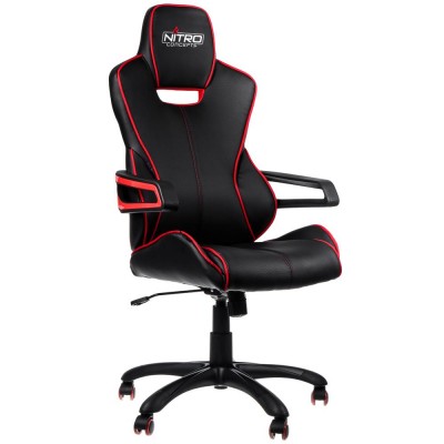 Siege Nitro Concepts E200 Race Gaming Stuhl - Noir/Rouge [3930595]