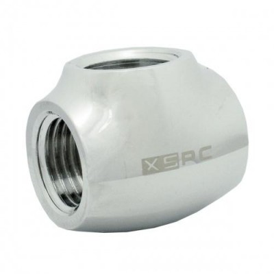 XSPC Connecteur en T 1/4" / Chrome