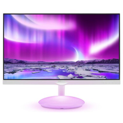Ecran LED 27" Philips 275C5QHGSW/00 Blanc 1920x1080 16:9 5ms 250cd/m2 20Mio:1 HDMI VGA