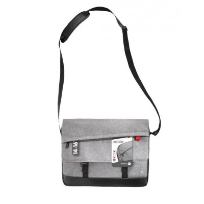 Sacoche Trendy Messenger 14-16" Grise [3930822]