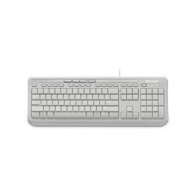 Clavier Microsoft Wired 600 - USB Interface -Blanc [3930855]
