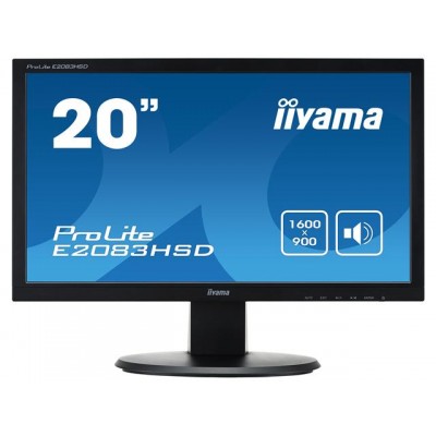 Ecran LED 20" IIYAMA Prolite E2083HSD-B1