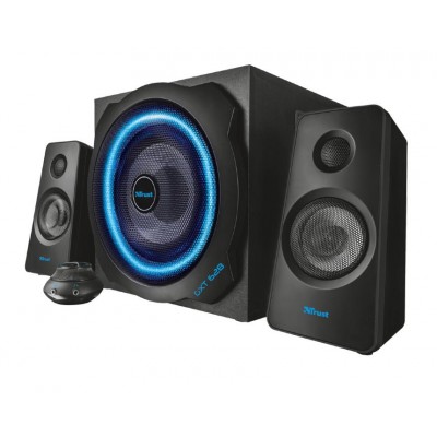 HP Trust GXT628 TYTAN Système 2.1/LED - Noir [3931341]