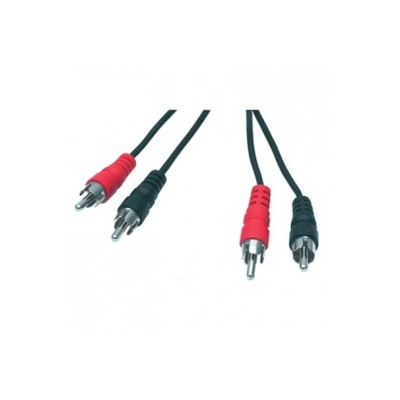 Cordon audio 2 x RCA M/M - 5 m