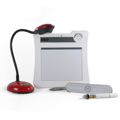 Tableau interactif eBeam Edge+ / Visualiseur Lumens DC 125 / SpeechiTablet XL