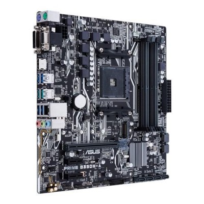 CM Asus PRIME B350M-A AM4 B350 MATX SND+GLN+U3.1+M2 SATA 6G [3931966]