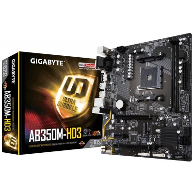 CM Gigabyte GA-AB350M-HD3 AM4/B350/4DDR4/M-ATX [3932340]