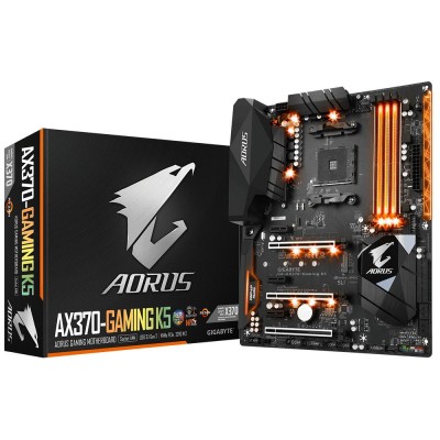 CM Gigabyte GA-AX370 GAMING K5 AM4 4DDR4 ATX [3932345]