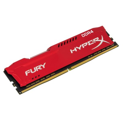 Memoire 8GB DDR4 2666Mhz CL16 DIMM HyperX FURY Red [3932518]