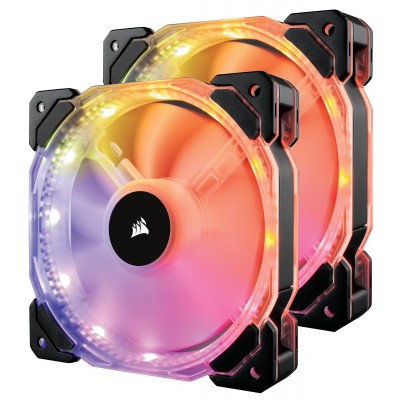 Corsair HD140 RGB LED High Performance - Twin Pack + Contrôleur