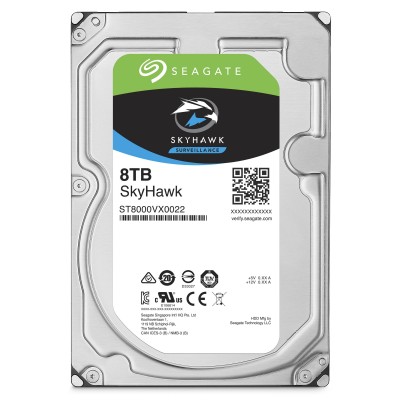 HD SATA III 8TB Seagate SkyHawk 7200T 256Mo