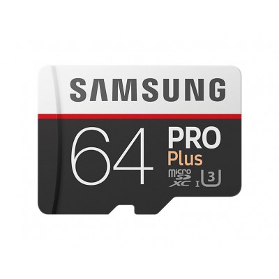 MicroSDXC 64GB SAMSUNG PRO PLUS classe 10 (SD Adapt [3932714])