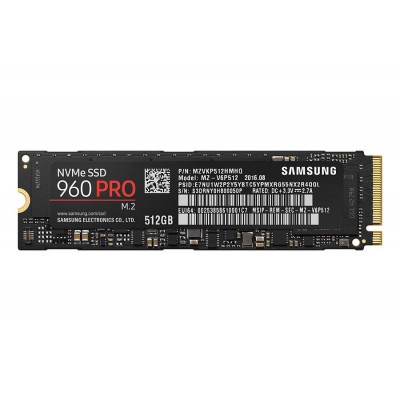 HD SSD M.2 PCIe NVMe 512Go Samsung 960 PRO