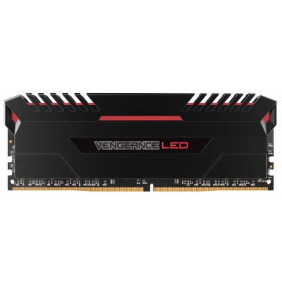 Corsair Vengeance LED Rouge DDR4 32Go (4x8) 3200MHz CL16